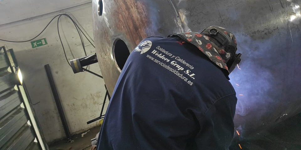 servicio de soldadura industrial